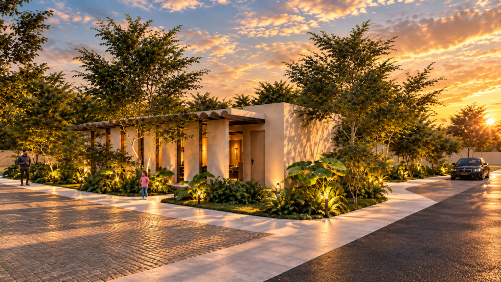 Exterior del sal&oacute;n de eventos